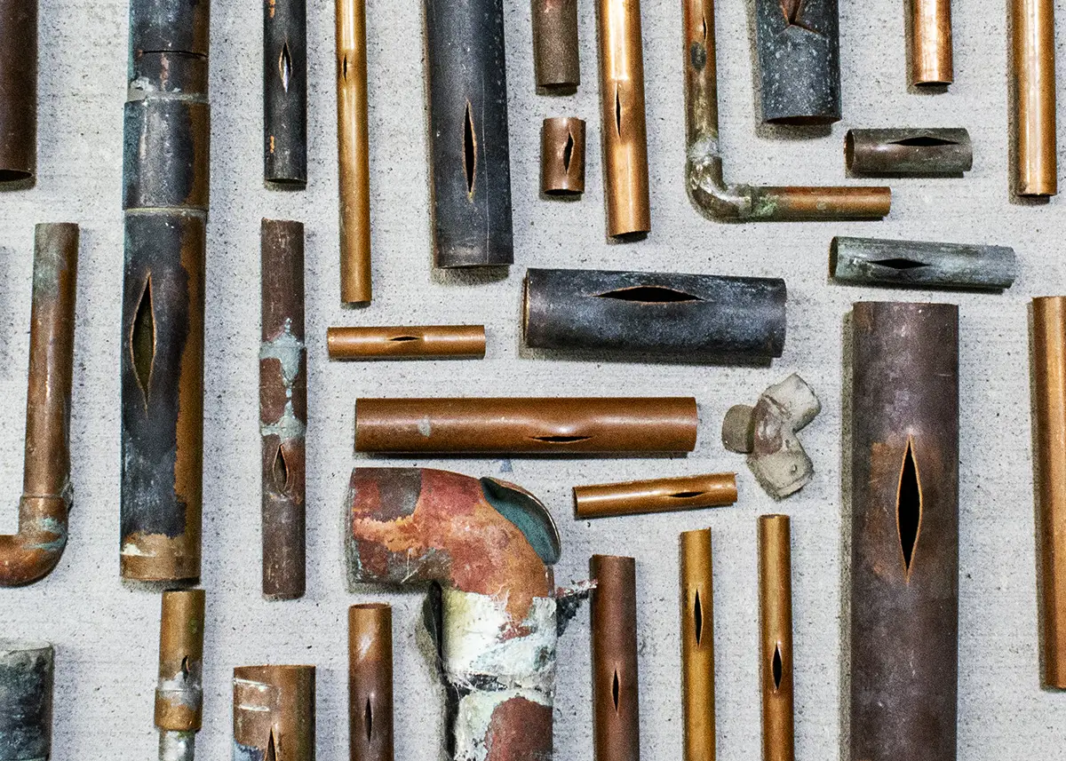 burst pipes from freeze