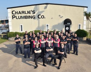 Charlie's Plumbing ready to serve the Texas Gulf Area