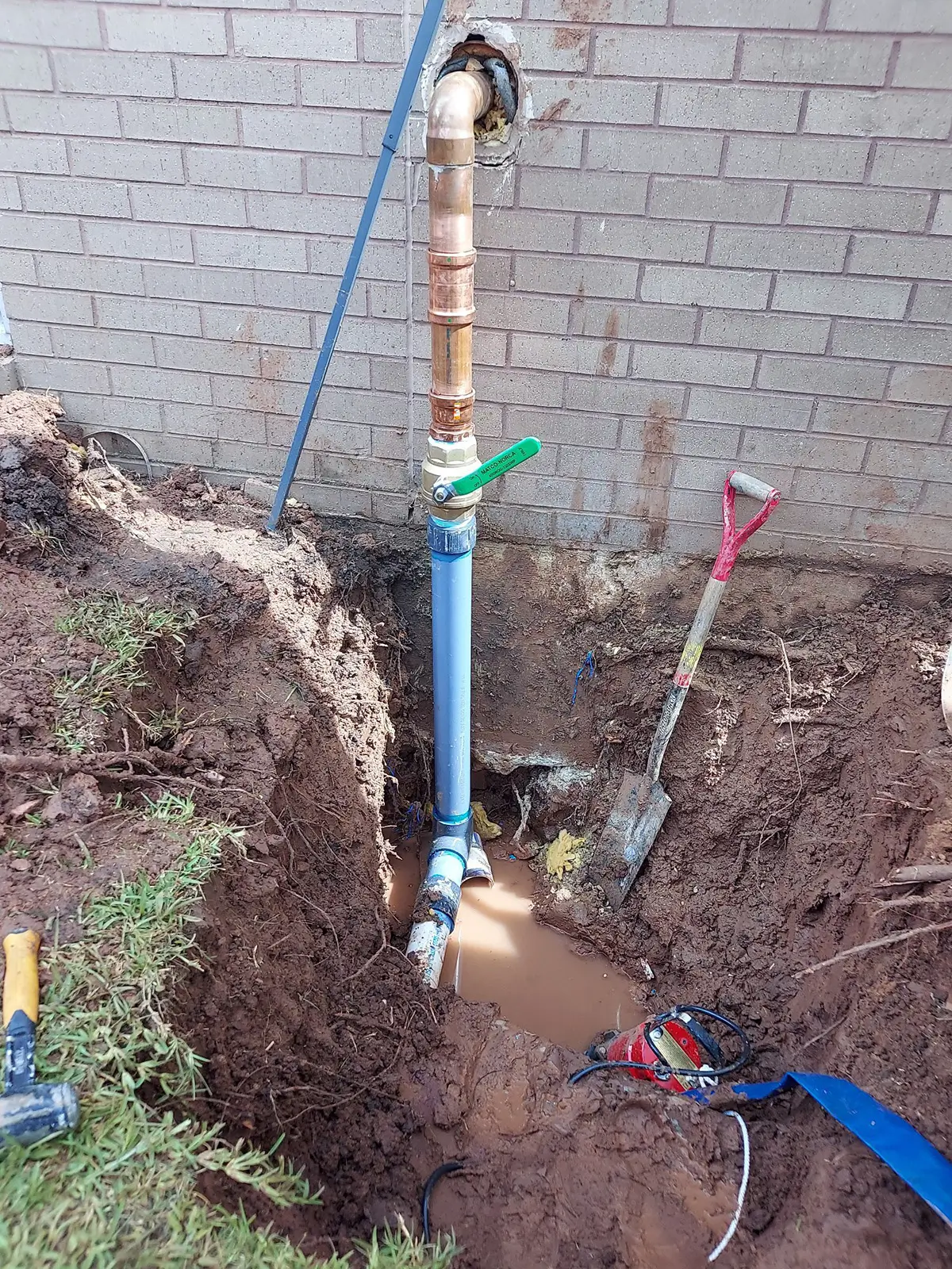 Water leak repair